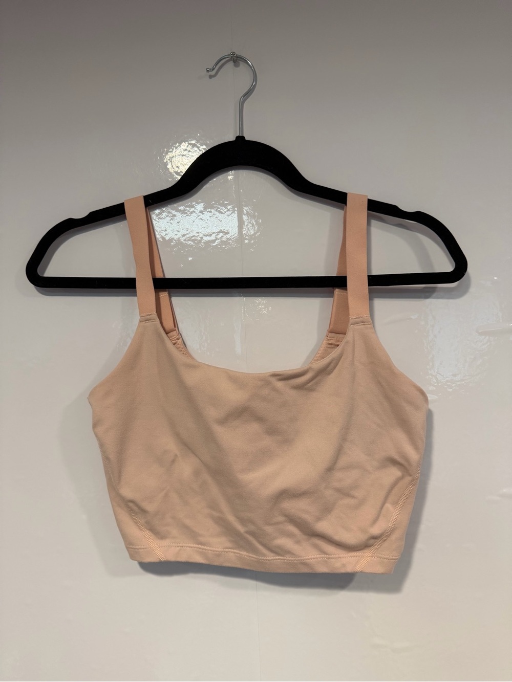 Nude Peach Aerie Crop Bralette Tank Top